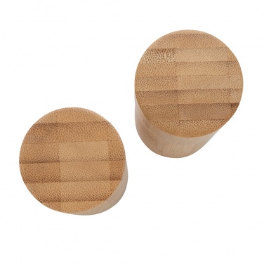 Logotrade reklamprodukter bild: Ukiyo bambu salt & peppar set