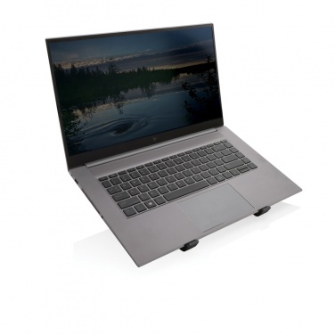 Logotrade profilprodukter bild: Terra laptopställ i RCS certifierad aluminium