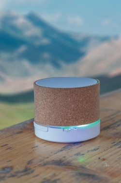 Logotrade profilreklam bild: 3W trådlös högtalare i kork