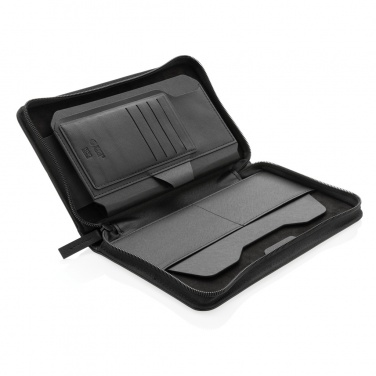 Logotrade kampanjprodukter bild: Swiss Peak Heritage RFID reseplånbok i RCS återvunnen PU