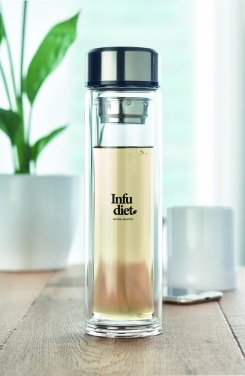 Logotrade reklamprodukter bild: Flaska med touchtermometer