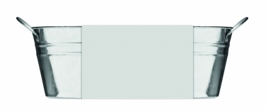 Logotrade presentreklam bild: Zinkburk med 3 olika örtfrön