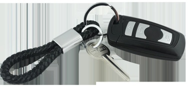 Logotrade profilprodukter bild: Nyckelring 60912400