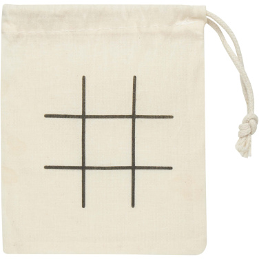 Logotrade presentreklam bild: Whorl tic-tac-toe-spel av trä
