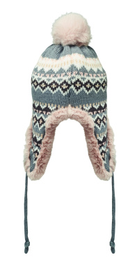 Logotrade reklamprodukter bild: Stickad mössa med öronlapp